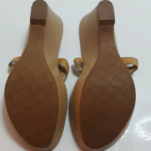 Franco Sarto Size 6.5 Animal Print Leather Sandals - Picture 6 of 8